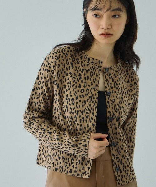 VICKY / ビッキー カーディガン・ボレロ | アニマル柄カーディガン≪手洗い可能≫ | 詳細12