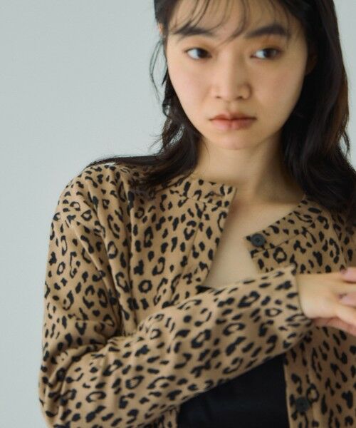 VICKY / ビッキー カーディガン・ボレロ | アニマル柄カーディガン≪手洗い可能≫ | 詳細13