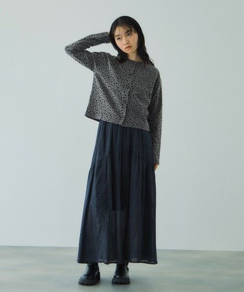 VICKY / ビッキー カーディガン・ボレロ | アニマル柄カーディガン≪手洗い可能≫ | 詳細21