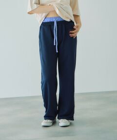 VICKY / ビッキー その他パンツ | 配色ドッキングスウェットパンツ≪セットアップ対応/手洗い可能≫