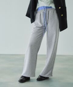 VICKY / ビッキー その他パンツ | 配色ドッキングスウェットパンツ≪セットアップ対応/手洗い可能≫