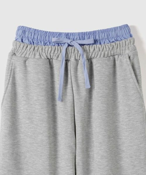 VICKY / ビッキー その他パンツ | 配色ドッキングスウェットパンツ≪セットアップ対応/手洗い可能≫ | 詳細14