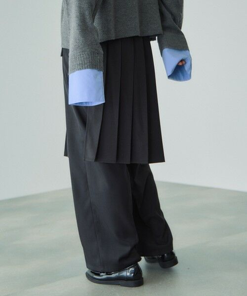 VICKY / ビッキー その他パンツ | ラッププリーツスカートセットパンツ≪手洗い可能≫ | 詳細2