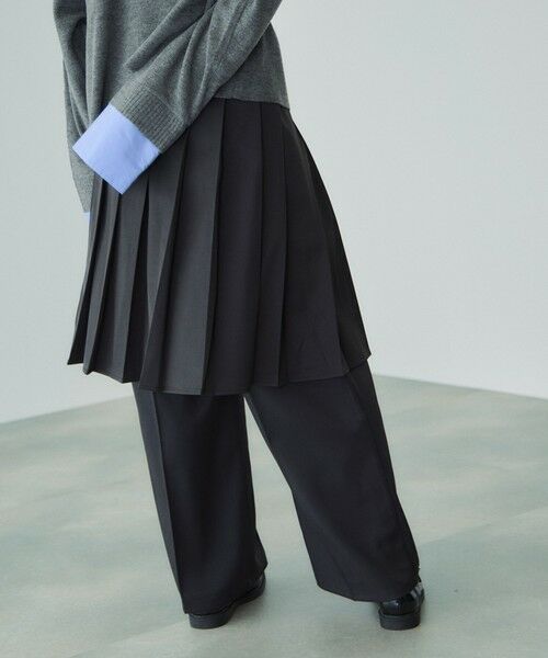 VICKY / ビッキー その他パンツ | ラッププリーツスカートセットパンツ≪手洗い可能≫ | 詳細3
