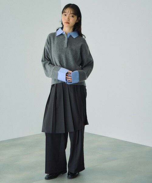 VICKY / ビッキー その他パンツ | ラッププリーツスカートセットパンツ≪手洗い可能≫ | 詳細5