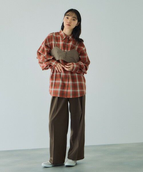 VICKY / ビッキー その他パンツ | ラッププリーツスカートセットパンツ≪手洗い可能≫ | 詳細11