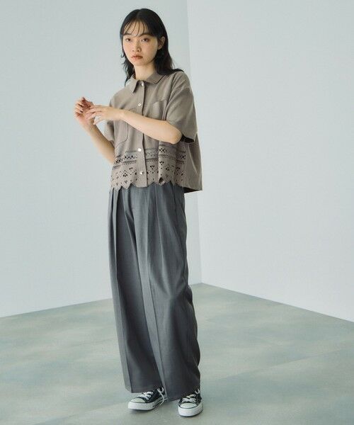VICKY / ビッキー その他パンツ | ラッププリーツスカートセットパンツ≪手洗い可能≫ | 詳細22