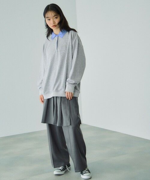 VICKY / ビッキー その他パンツ | ラッププリーツスカートセットパンツ≪手洗い可能≫ | 詳細23