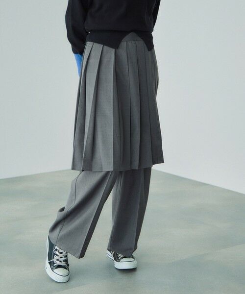 VICKY / ビッキー その他パンツ | ラッププリーツスカートセットパンツ≪手洗い可能≫ | 詳細17