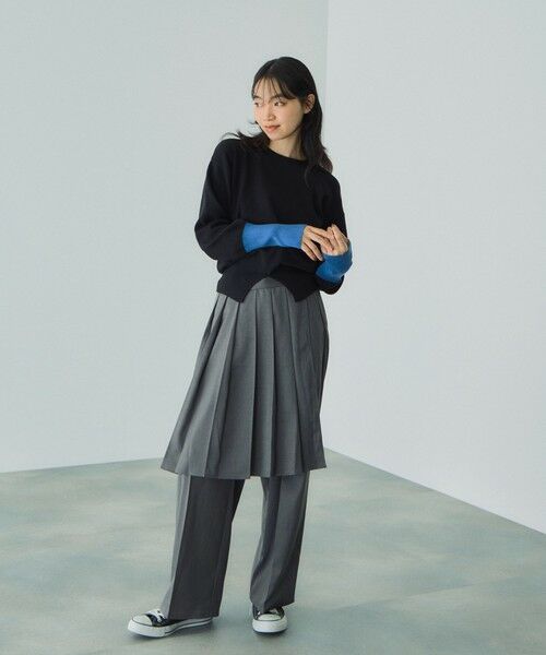 VICKY / ビッキー その他パンツ | ラッププリーツスカートセットパンツ≪手洗い可能≫ | 詳細19