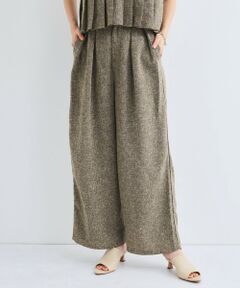 VICKY / ビッキー その他パンツ | ライトツィード2タックパンツ≪セットアップ対応/手洗い可能≫