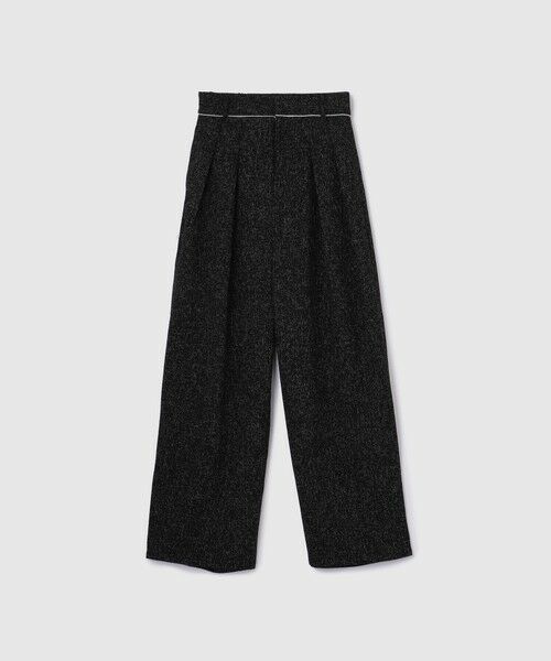 VICKY / ビッキー その他パンツ | ライトツィード2タックパンツ≪セットアップ対応/手洗い可能≫ | 詳細5