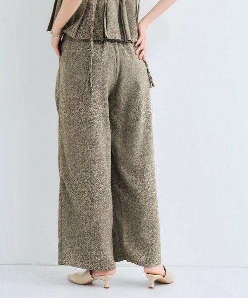 VICKY / ビッキー その他パンツ | ライトツィード2タックパンツ≪セットアップ対応/手洗い可能≫ | 詳細7