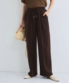 VICKY / ビッキー その他パンツ | ミニ裏毛ピンタックワイドパンツ≪手洗い可能≫