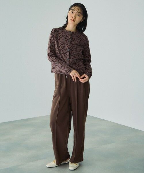 VICKY / ビッキー その他パンツ | ミニ裏毛ピンタックワイドパンツ≪手洗い可能≫ | 詳細10