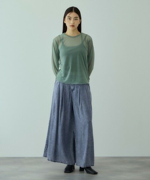 VICKY / ビッキー その他パンツ | リヨセルタックフレアパンツ≪洗濯機で洗える≫ | 詳細1