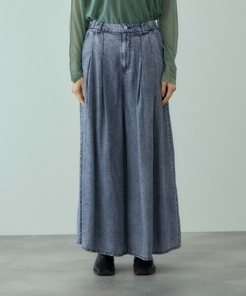 VICKY / ビッキー その他パンツ | リヨセルタックフレアパンツ≪洗濯機で洗える≫ | 詳細3