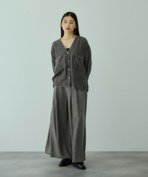 VICKY / ビッキー その他パンツ | リヨセルタックフレアパンツ≪洗濯機で洗える≫ | 詳細5