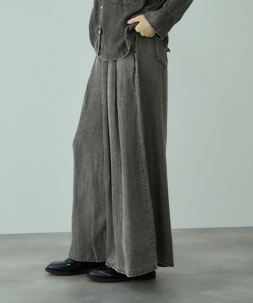 VICKY / ビッキー その他パンツ | リヨセルタックフレアパンツ≪洗濯機で洗える≫ | 詳細8