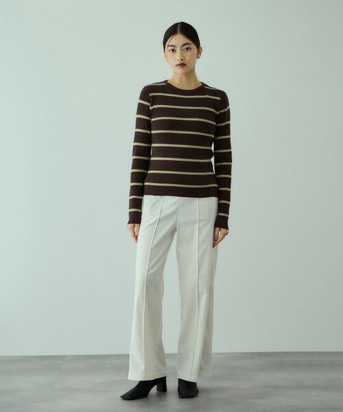 VICKY / ビッキー その他パンツ | センターシームストレッチイージーパンツ≪手洗い可能≫ | 詳細3