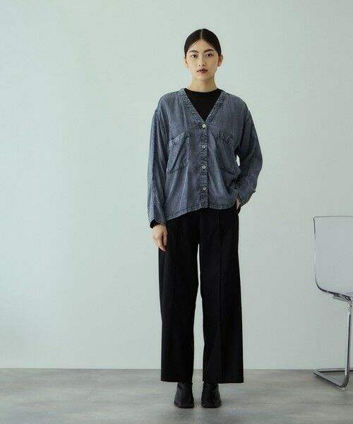 VICKY / ビッキー その他パンツ | センターシームストレッチイージーパンツ≪手洗い可能≫ | 詳細8