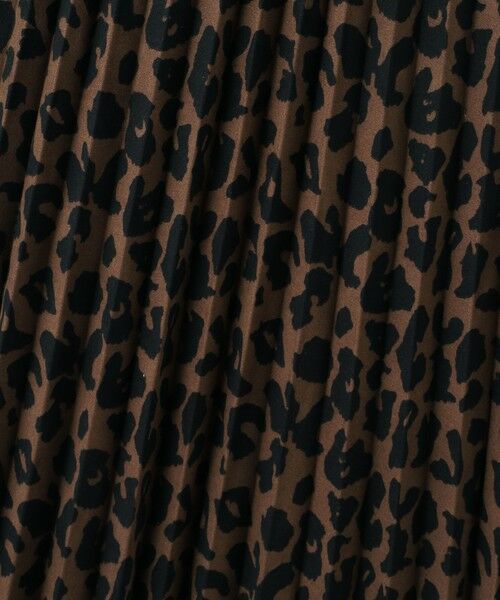 VICKY / ビッキー ミニ・ひざ丈スカート | アニマルプリントプリーツスカート | 詳細10