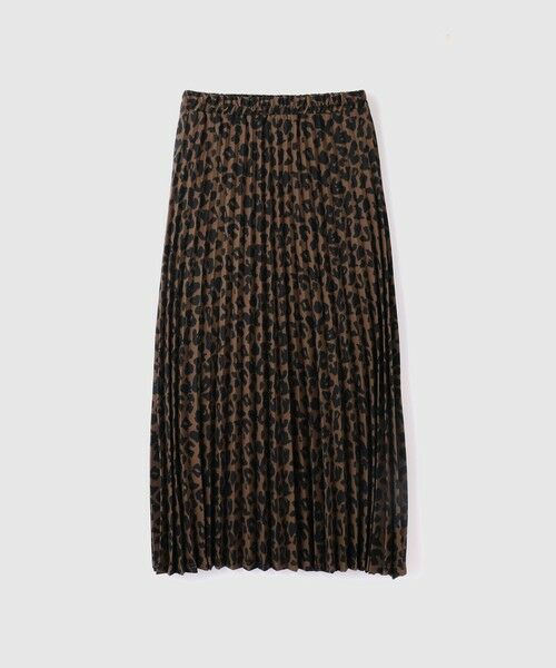 VICKY / ビッキー ミニ・ひざ丈スカート | アニマルプリントプリーツスカート | 詳細7