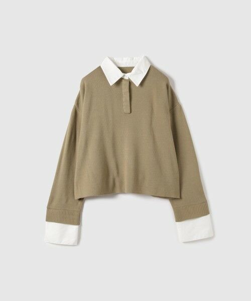 VICKY / ビッキー ニット・セーター | シャツカラーポロニットプルオーバー≪手洗い可能≫ | 詳細6