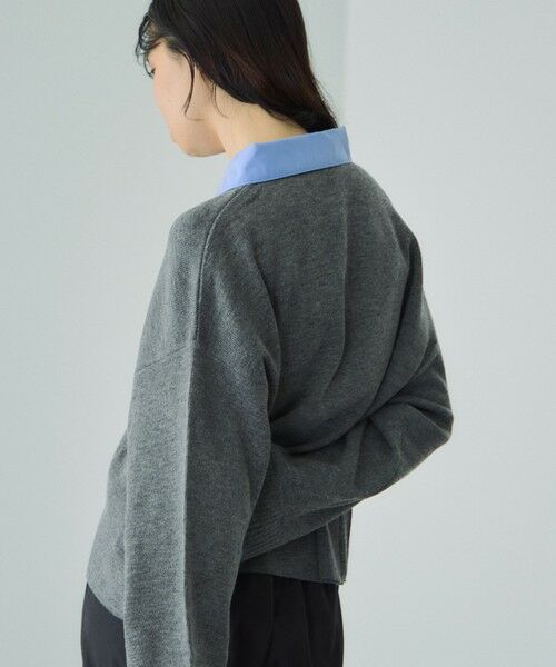 VICKY / ビッキー ニット・セーター | シャツカラーポロニットプルオーバー≪手洗い可能≫ | 詳細10