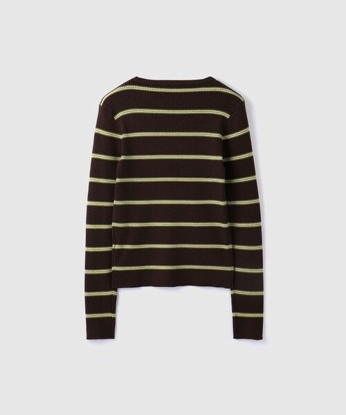 VICKY / ビッキー ニット・セーター | MIXカラーボーダーニットプルオーバー | 詳細12