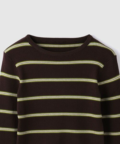 VICKY / ビッキー ニット・セーター | MIXカラーボーダーニットプルオーバー | 詳細13