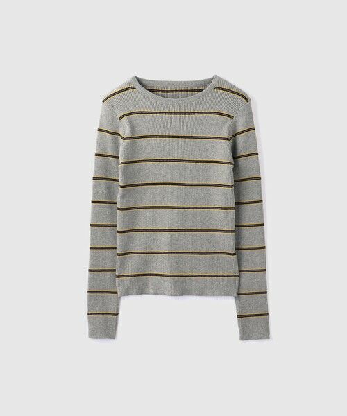 VICKY / ビッキー ニット・セーター | MIXカラーボーダーニットプルオーバー | 詳細21