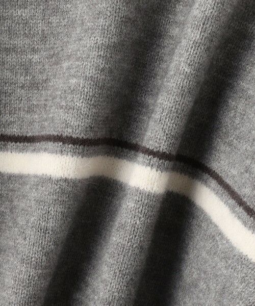 VICKY / ビッキー ニット・セーター | MIXボーダーポロニットプルオーバー | 詳細22