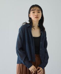 VICKY / ビッキー シャツ・ブラウス | シアーデニムダブルポケットシャツ≪セットアップ対応/手洗い可能≫