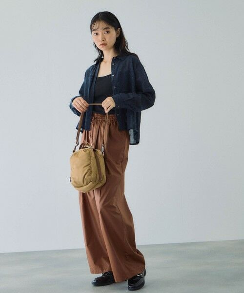 VICKY / ビッキー シャツ・ブラウス | シアーデニムダブルポケットシャツ≪セットアップ対応/手洗い可能≫ | 詳細1