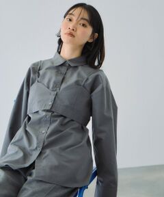 VICKY / ビッキー シャツ・ブラウス | ブロードビスチェ付きブラウス≪手洗い可能≫