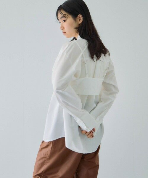 VICKY / ビッキー シャツ・ブラウス | ブロードビスチェ付きブラウス≪手洗い可能≫ | 詳細2
