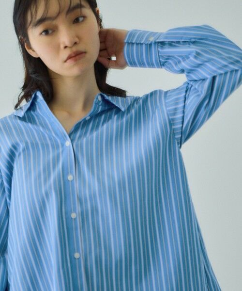 VICKY / ビッキー シャツ・ブラウス | ブロードストライプマルチブラウス≪手洗い可能≫ | 詳細1