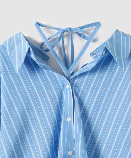 VICKY / ビッキー シャツ・ブラウス | ブロードストライプマルチブラウス≪手洗い可能≫ | 詳細15