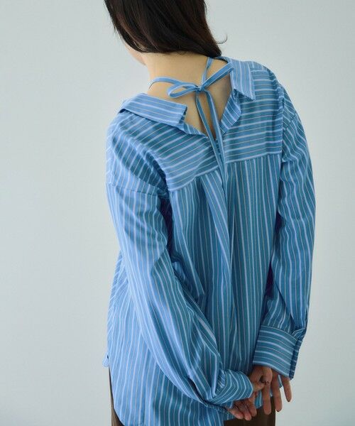VICKY / ビッキー シャツ・ブラウス | ブロードストライプマルチブラウス≪手洗い可能≫ | 詳細4