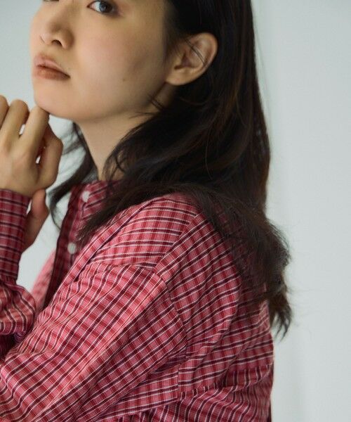 VICKY / ビッキー シャツ・ブラウス | ドビーチェックマルチブラウス≪手洗い可能≫ | 詳細8