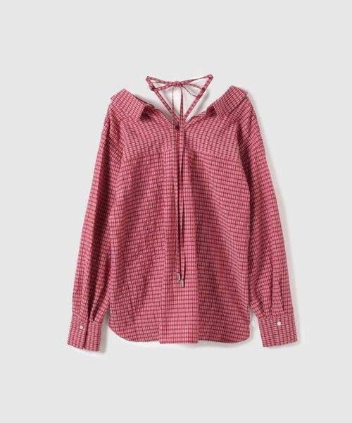 VICKY / ビッキー シャツ・ブラウス | ドビーチェックマルチブラウス≪手洗い可能≫ | 詳細17