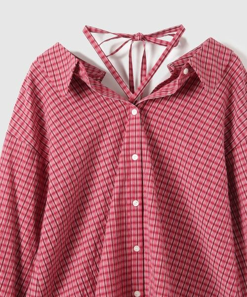 VICKY / ビッキー シャツ・ブラウス | ドビーチェックマルチブラウス≪手洗い可能≫ | 詳細18