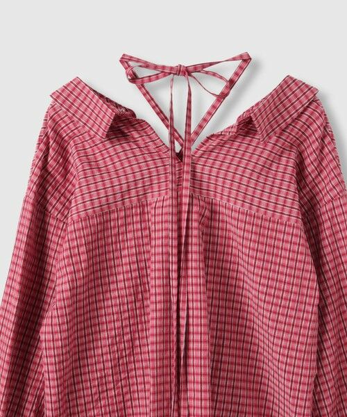 VICKY / ビッキー シャツ・ブラウス | ドビーチェックマルチブラウス≪手洗い可能≫ | 詳細19