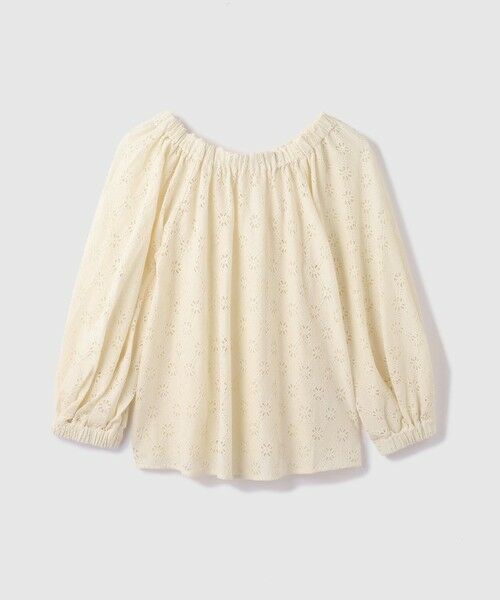 VICKY / ビッキー シャツ・ブラウス | フラワーレーススモックブラウス≪手洗い可能≫ | 詳細8