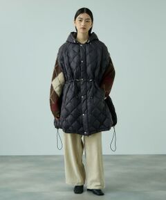 VICKY / ビッキー ダウンジャケット・ベスト | TAION　ダウンケープコート≪手洗い可能≫