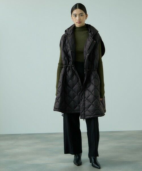 VICKY / ビッキー ダウンジャケット・ベスト | TAION　ダウンケープコート≪手洗い可能≫ | 詳細1