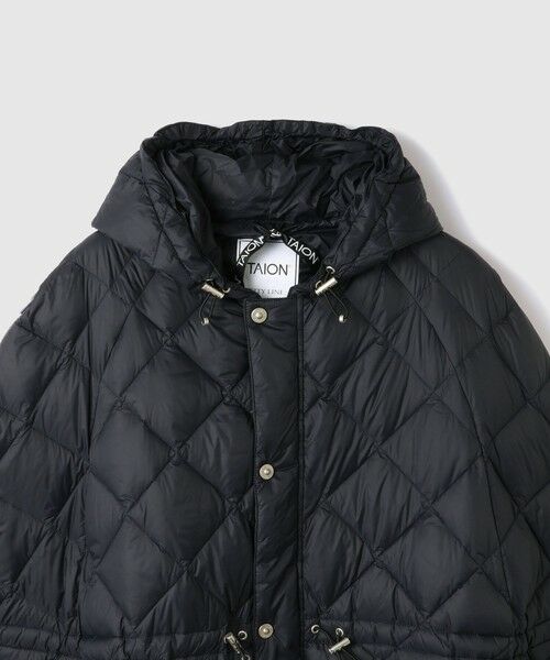 VICKY / ビッキー ダウンジャケット・ベスト | TAION　ダウンケープコート≪手洗い可能≫ | 詳細13