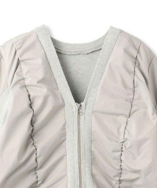 VICKY / ビッキー テーラードジャケット | ミラノリブギャザーZIPブルゾン | 詳細19