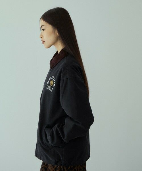 VICKY / ビッキー テーラードジャケット | TIGER刺繍ダックジャケット≪手洗い可能≫ | 詳細5